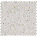 Msi Calacatta Gold Hexagon 12 In. X 12 In. Polished Marble Mesh-Mounted Mosaic Tile, 10PK ZOR-MD-0171